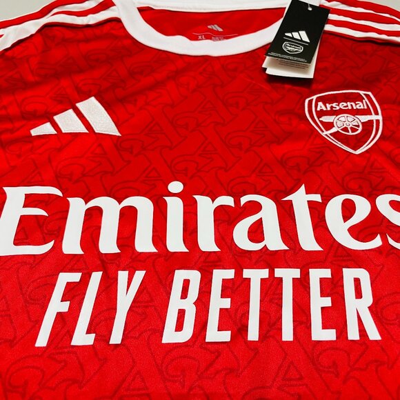 Arsenal London Jersey 25/26 Home Football Soccer Shirt Sizes M L XL NWT on Sale - Picture 2 of 7